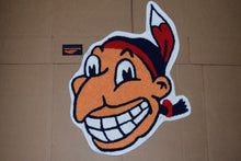 Load image into Gallery viewer, Cleveland Indians Chief Wahoo Retro Rug Door Mat