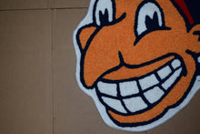 Load image into Gallery viewer, Cleveland Indians Chief Wahoo Retro Rug Door Mat