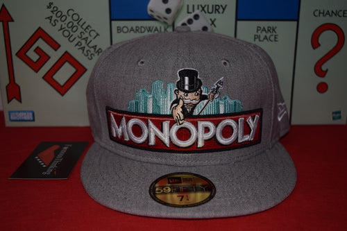 Monopoly X New Era Logo Grey Fitted 59Fifty