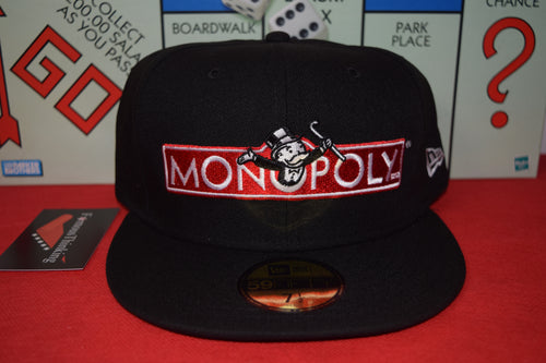 Monopoly X New Era Logo Black Fitted 59Fifty