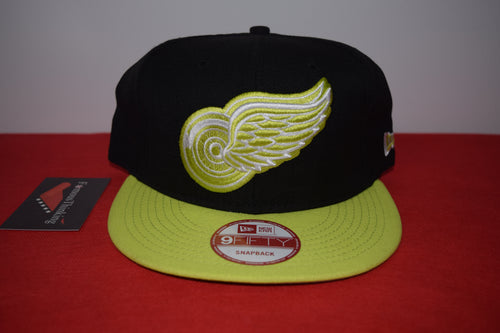 NHL New Era Detroit Red Wings Volt Snapback Hat 9Fifty