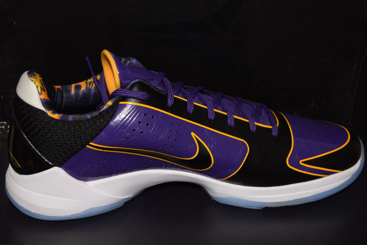Nike Kobe 5 Protro 5 Time Champ Lakers – Famousthinking