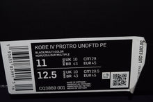 Load image into Gallery viewer, Nike X Undefeated Kobe 4 Protro Black Mamba