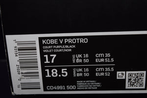 Nike Kobe 5 Protro 5 Time Champ Lakers