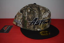 Load image into Gallery viewer, MLB New Era Houston Astros Script Real Tree Fitted 59Fifty