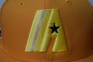 MLB New Era Houston Astros Prototype Patch Yellow Fitted 59Fifty