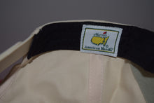 Load image into Gallery viewer, Masters Logo Beige Yellow Rope Snapback Hat by American Needle