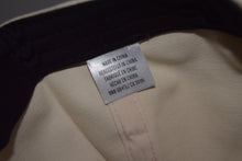 Load image into Gallery viewer, Masters Logo Beige Navy Visor Rope Snapback Hat By American Needle