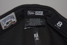 Load image into Gallery viewer, MLB New Era Cleveland Indians Chief Wahoo Black Orange Feather Fitted 59Fifty