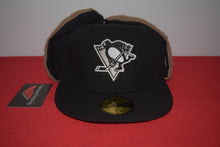 Load image into Gallery viewer, NHL New Era Pittsburgh Penguins Fitted Winter Hat 59Fifty