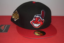 Load image into Gallery viewer, MLB New Era Cleveland Indians Chief Wahoo 95 World Series BR Fitted 59Fifty