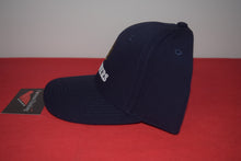 Load image into Gallery viewer, Masters Berckmans 1934 Logo Script Navy Snapback Hat By American Needle