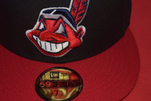 Load image into Gallery viewer, MLB New Era Cleveland Indians Chief Wahoo 95 World Series BR Fitted 59Fifty