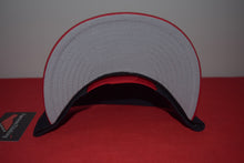 Load image into Gallery viewer, MLB New Era Cleveland Indians Chief Wahoo Script Snapback 9Fifty