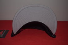 Load image into Gallery viewer, MLB New Era Cleveland Indians Chief Wahoo Script Logo Snapback 9Fifty