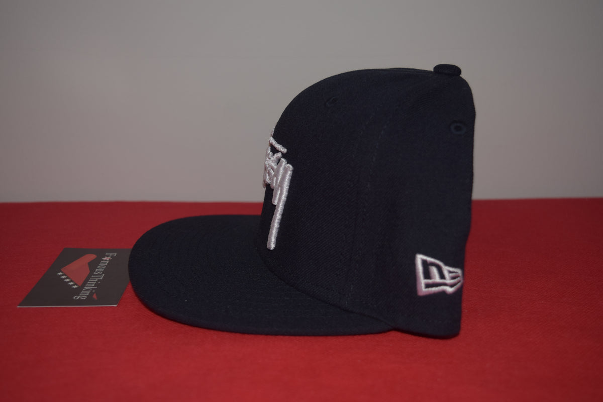 Stussy X New Era Navy Original Fit Snapback 9Fifty – Famousthinking