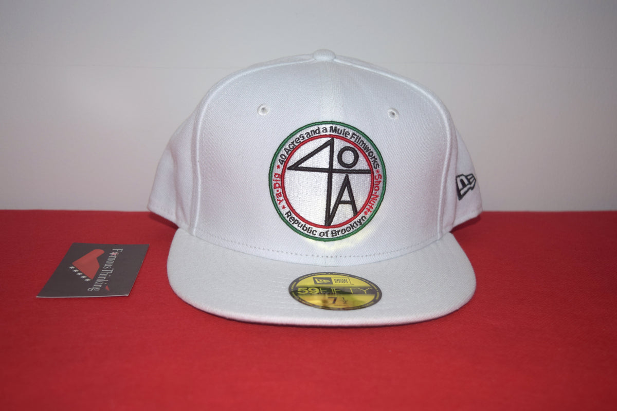 NEW ERA  40 Acres A Mule Filmworks キャップ New Era Spike Lee 40 Acres and a Mule Fitted 59Fifty – Famousthinking