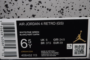 Air Jordan 4 Metallic Green GS