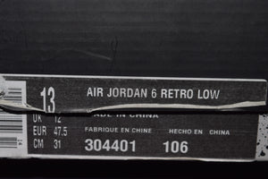 Air Jordan 6 Low Seahawks Ghost Green