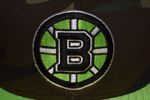 Load image into Gallery viewer, NHL New Era Boston Bruins Camo Fitted 59Fifty SAMPLE