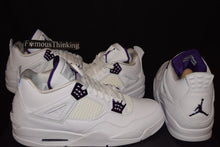 Load image into Gallery viewer, Air Jordan 4 Metallic Purple
