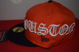 Bun B X New Era Houston Astros OG Trill Orange Fitted 59Fifty