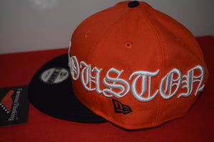 Bun B X New Era Houston Astros Trill OG Orange Snapback 9Fifty