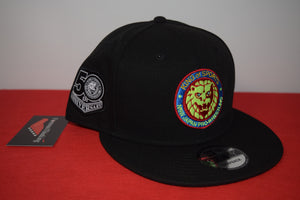 NJPW X New Era New Japan Pro Wrestling 50th Anniversary Snapback 9Fifty