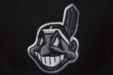 Load image into Gallery viewer, MLB New Era Cleveland Indians BW Wahoo Fitted 59Fifty