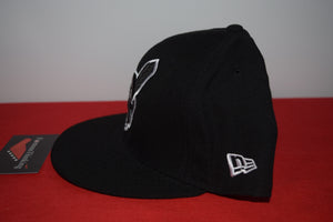 MLB New Era Cleveland Indians BW Wahoo Fitted 59Fifty