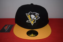 Load image into Gallery viewer, NHL New Era Pittsburgh Penguins Fitted 59Fifty