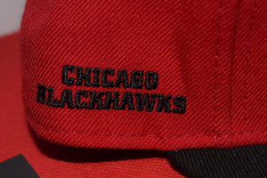 NHL New Era Chicago Blackhawks Red Black Fitted 59Fifty