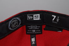 Load image into Gallery viewer, NHL New Era Chicago Blackhawks Red Black Fitted 59Fifty