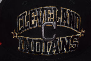 MLB New Era Cleveland Indians Suede Snapback 9Fifty