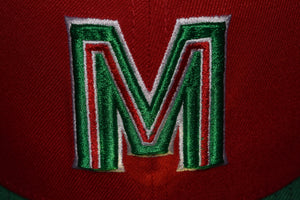 New Era Mexico Mazatlan Caribbean World Series Red Green Fitted 59Fifty