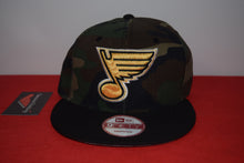 Load image into Gallery viewer, NHL New Era St. Louis Blues Camo Snapback 9Fifty