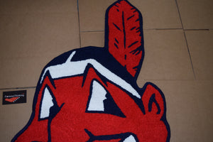 Cleveland Indians Chief Wahoo Rug Door Mat