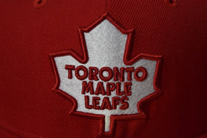 NHL New Era Toronto Maple Leafs Red Fitted 59Fifty