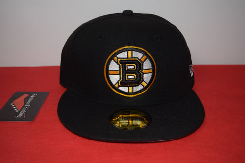 NHL New Era Boston Bruins Fitted Black Fitted 59Fifty