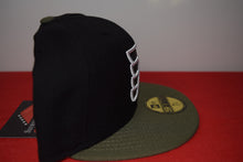 Load image into Gallery viewer, NHL New Era Philadelphia Flyers Army Green Fitted 59Fifty