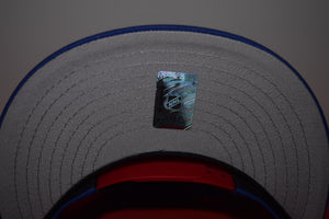 NHL New Era New York Rangers Script Logo Snapback 9Fifty