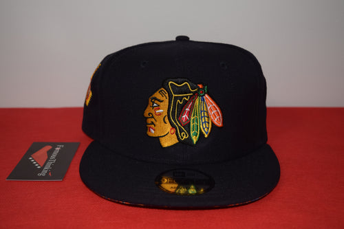 NHL New Era Chicago Blackhawks Native Design Snapback 9Fifty