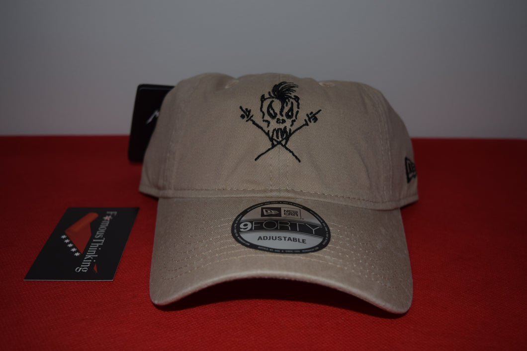 Metallica X New Era Beige Logo Strapback 9Forty