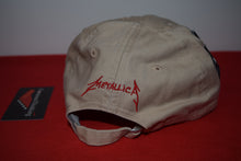 Load image into Gallery viewer, Metallica X New Era Beige Logo Strapback 9Forty