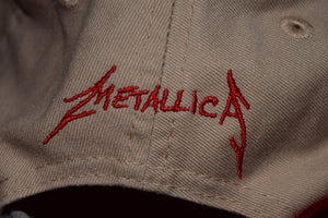 Metallica X New Era Beige Logo Strapback 9Forty