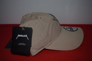 Metallica X New Era Beige Logo Strapback 9Forty