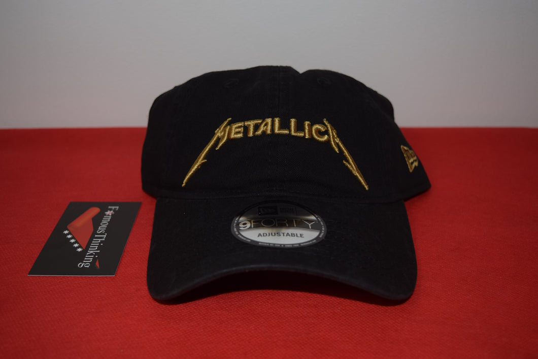 Metallica X New Era Band Script Strapback 9Forty