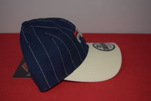 Load image into Gallery viewer, FILA X New Era Navy Pinstripe Strapback 9Twenty