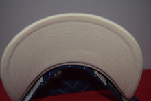 Load image into Gallery viewer, FILA X New Era Navy Pinstripe Strapback 9Twenty