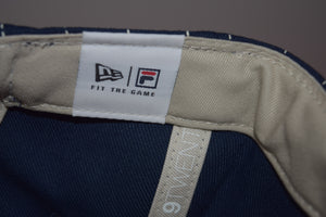 FILA X New Era Navy Pinstripe Strapback 9Twenty